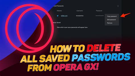 how to import passwords into opera gx - should we always use the same password across all sites?