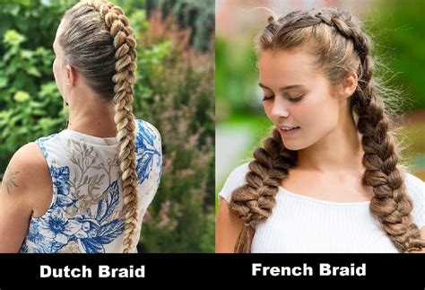 What's the Difference between a Dutch Braid and a French Braid? And How to Know When to Use Them?